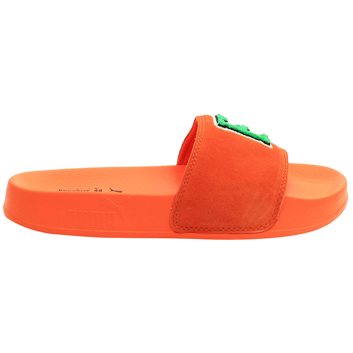 Puma x Rihanna Fenty FU Womens Orange Sliders