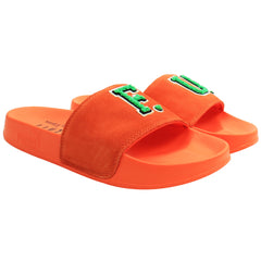 Puma x Rihanna Fenty FU Womens Orange Sliders