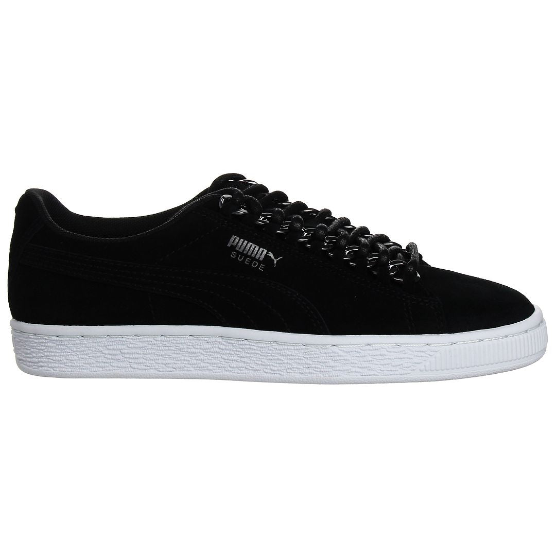 Puma Suede Classic x Chain Womens Black Trainers