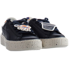 Puma x TC Platform Speckle Kids Black Trainers