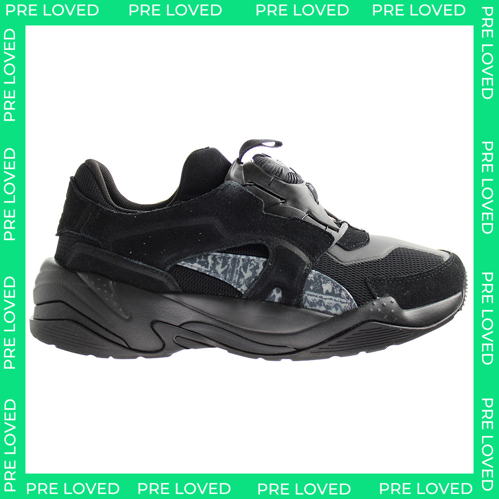 Puma Thunder Les Benjamins Mens Black Trainers NO BOX