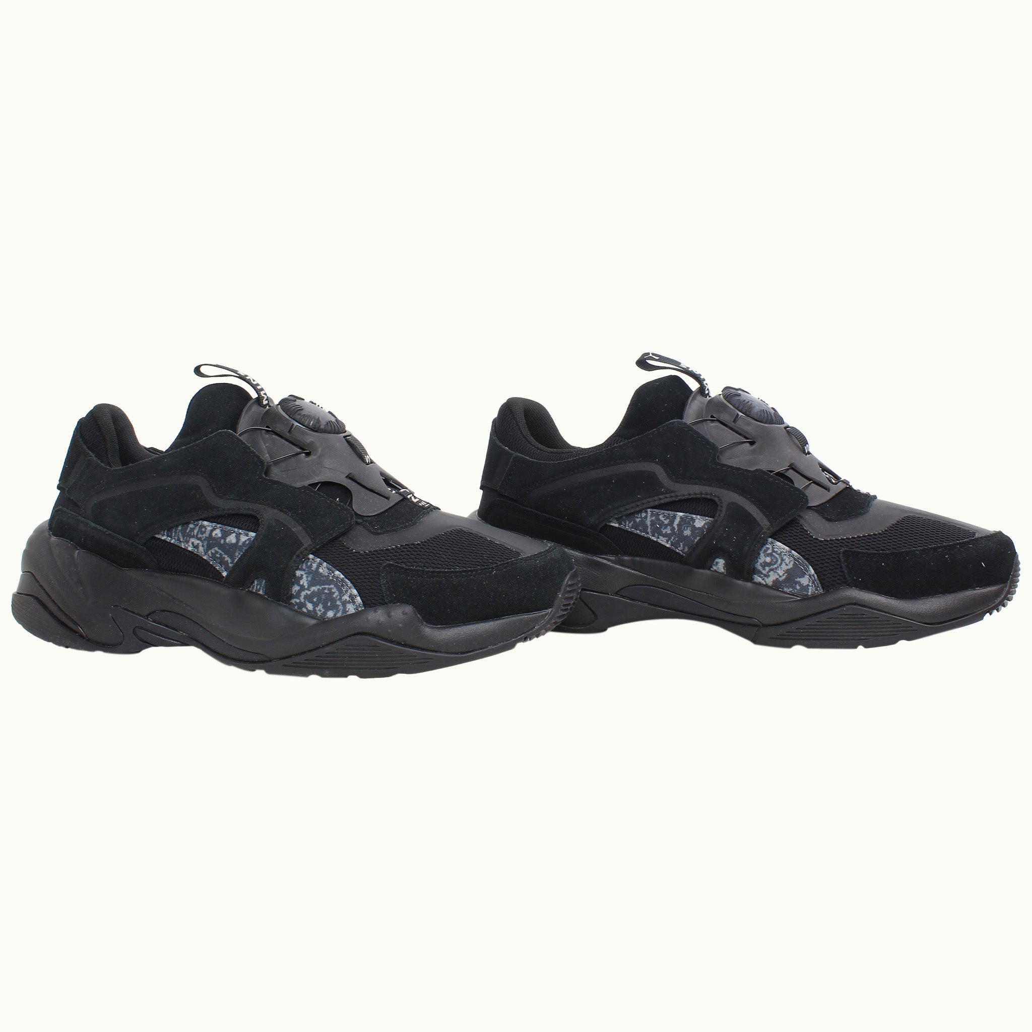 Puma Thunder Les Benjamins Mens Black Trainers NO BOX