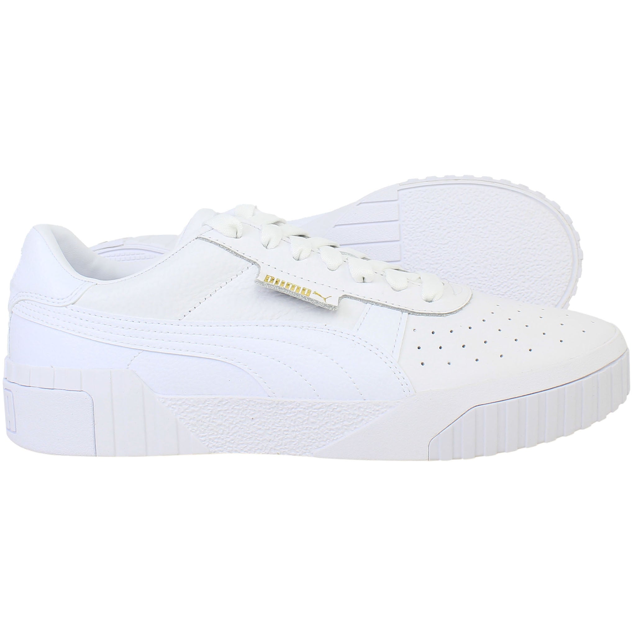 Puma Cali Womens White Trainers
