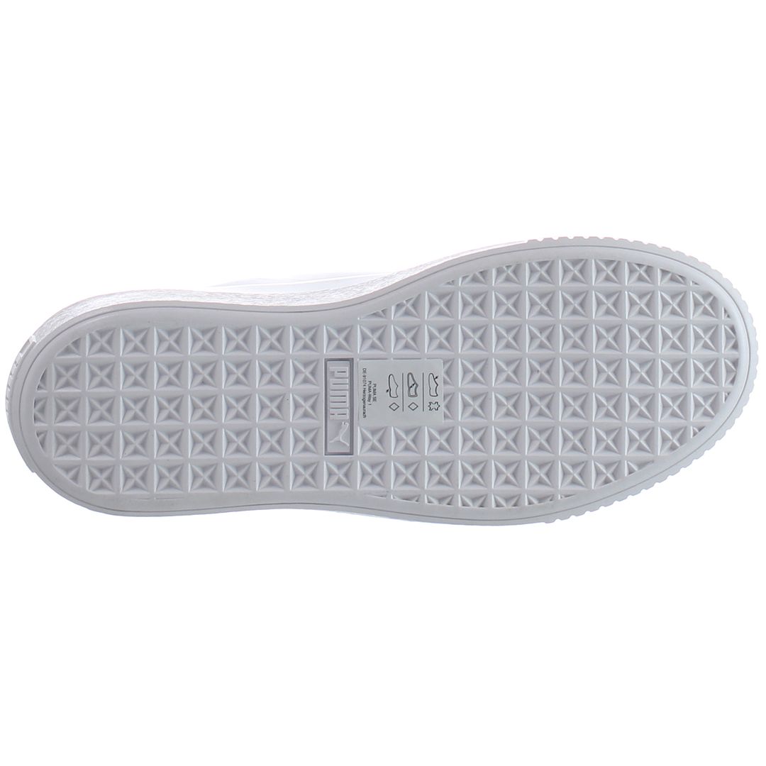 Puma Platform Seamless Womens White Trainers