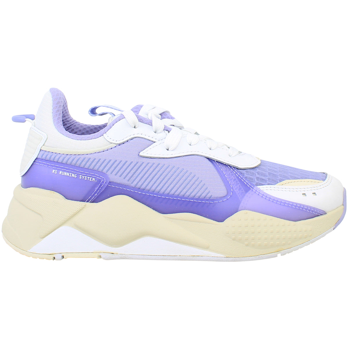 Puma RS-X Tech Mens White/Purple Trainers