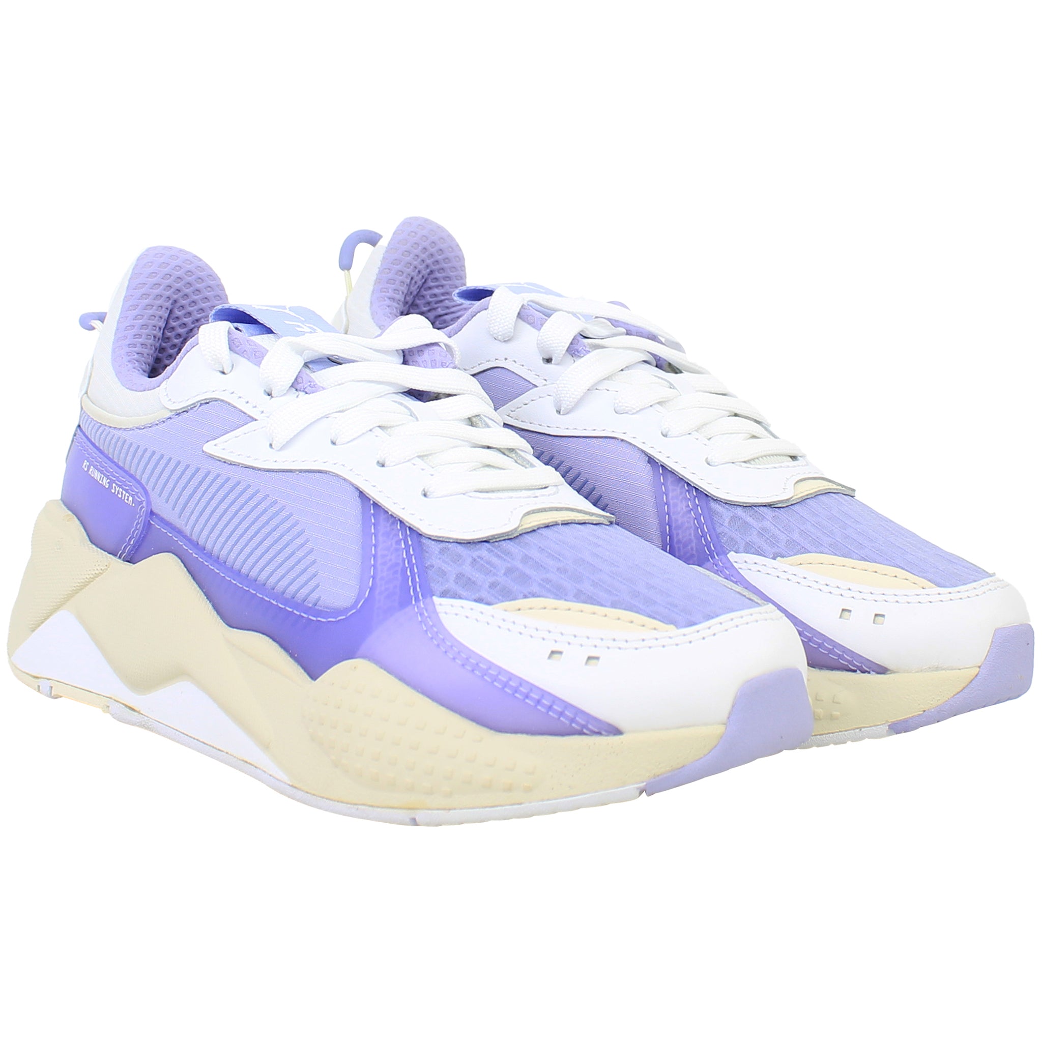 Puma RS-X Tech Mens White/Purple Trainers