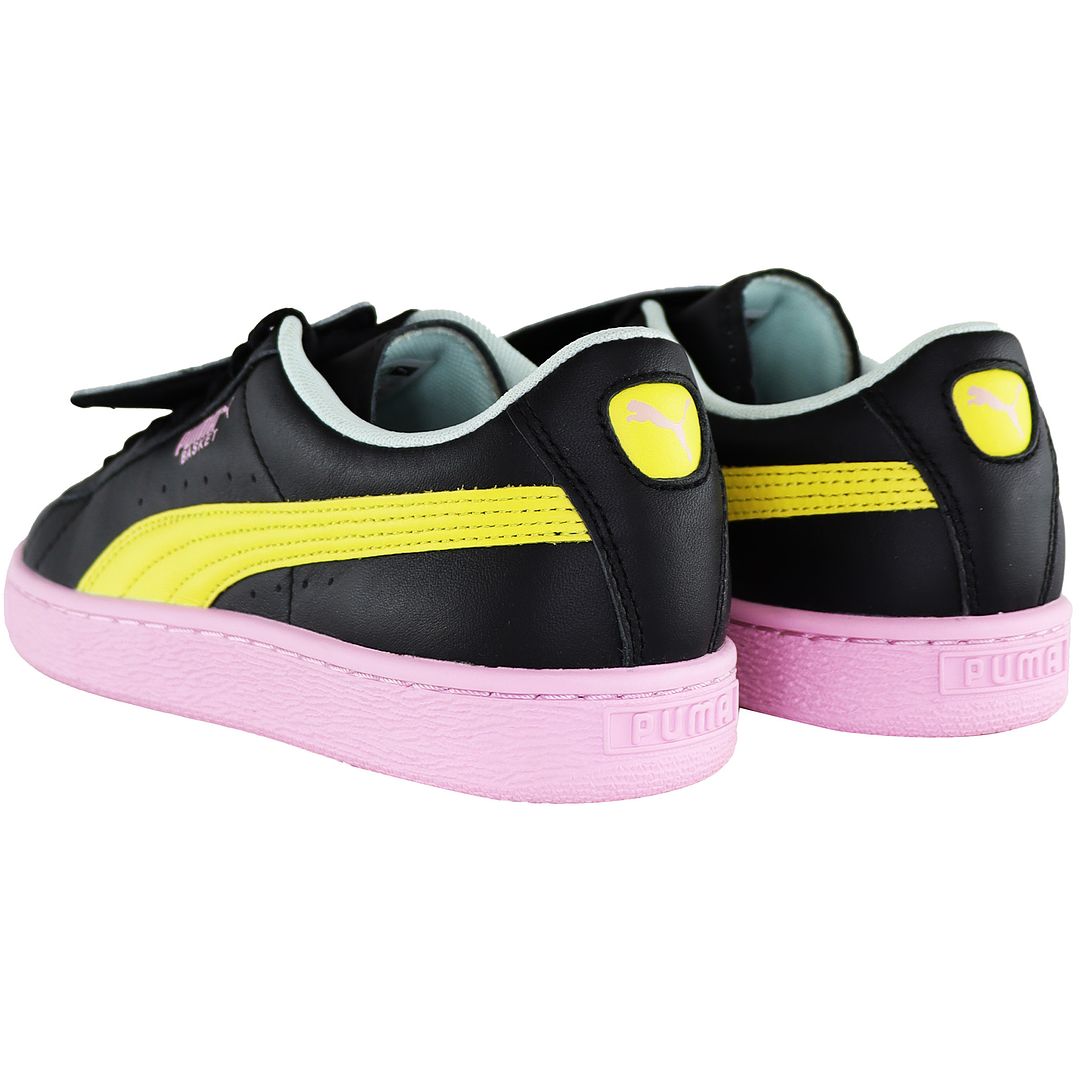 Puma Basket Badge TZ Womens Black Trainers