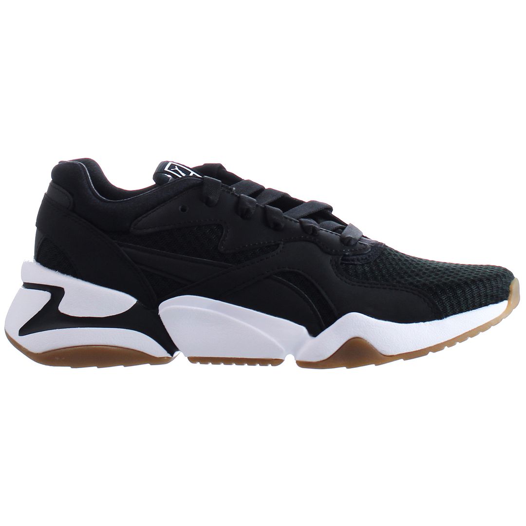 Puma Nova 90's Block Womens Black Running Shoes