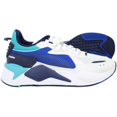 Puma RS-X Hard Drive Mens White/Blue Trainers