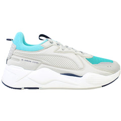 Puma RS-X Softcase Mens Grey/Turquoise Running Shoes