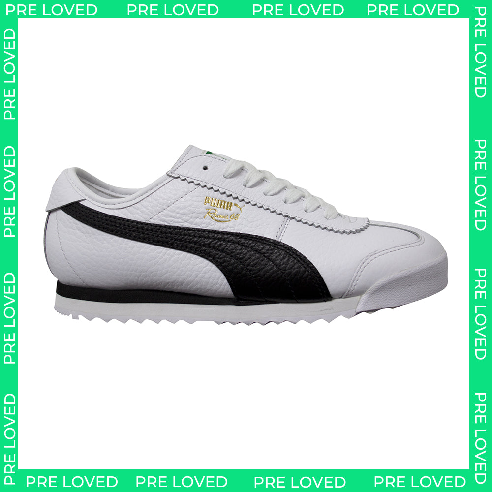 Puma Roma 68 Vintage Mens White Trainers NO BOX