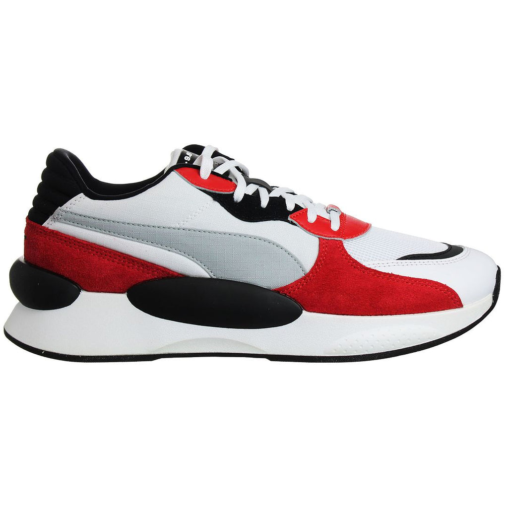 Puma RS 9.8 Space Mens White/Red Trainers