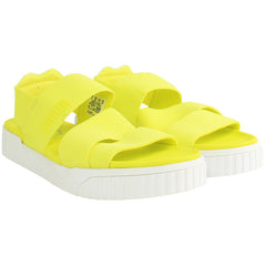 Puma Cali x Selena Gomez Womens Yellow Sandals