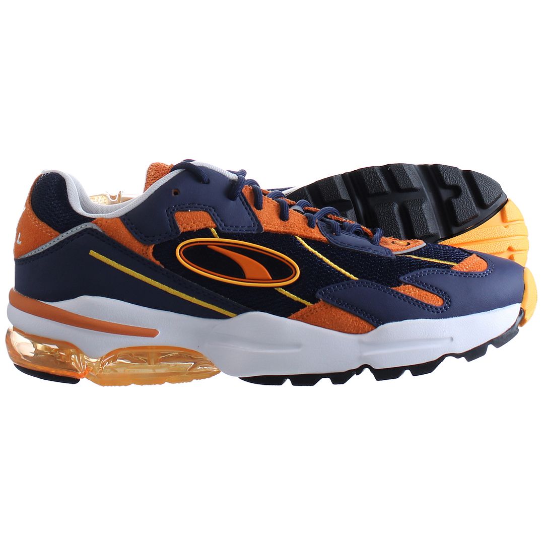 Puma Cell Ultra OG Mens Navy/Orange Trainers