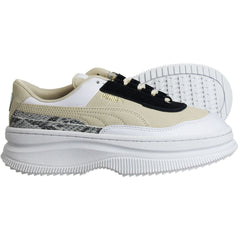 Puma Deva Reptile Womens Beige Trainers