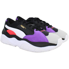 Puma Storm.Y Womens Black/Violet Trainers