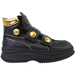 Puma Deva Straps x Balmain Womens Black Boots