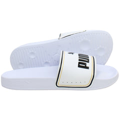 Puma Leadcat FTR Mens White Sliders