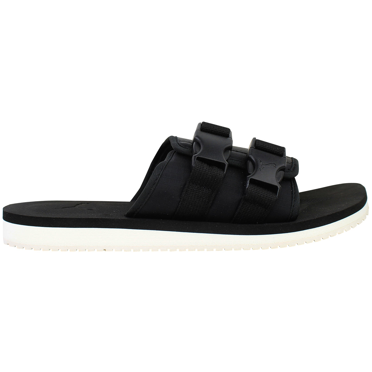 Puma Wilo Lux Nylon Mens Black Sliders