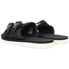 Puma Wilo Lux Nylon Mens Black Sliders
