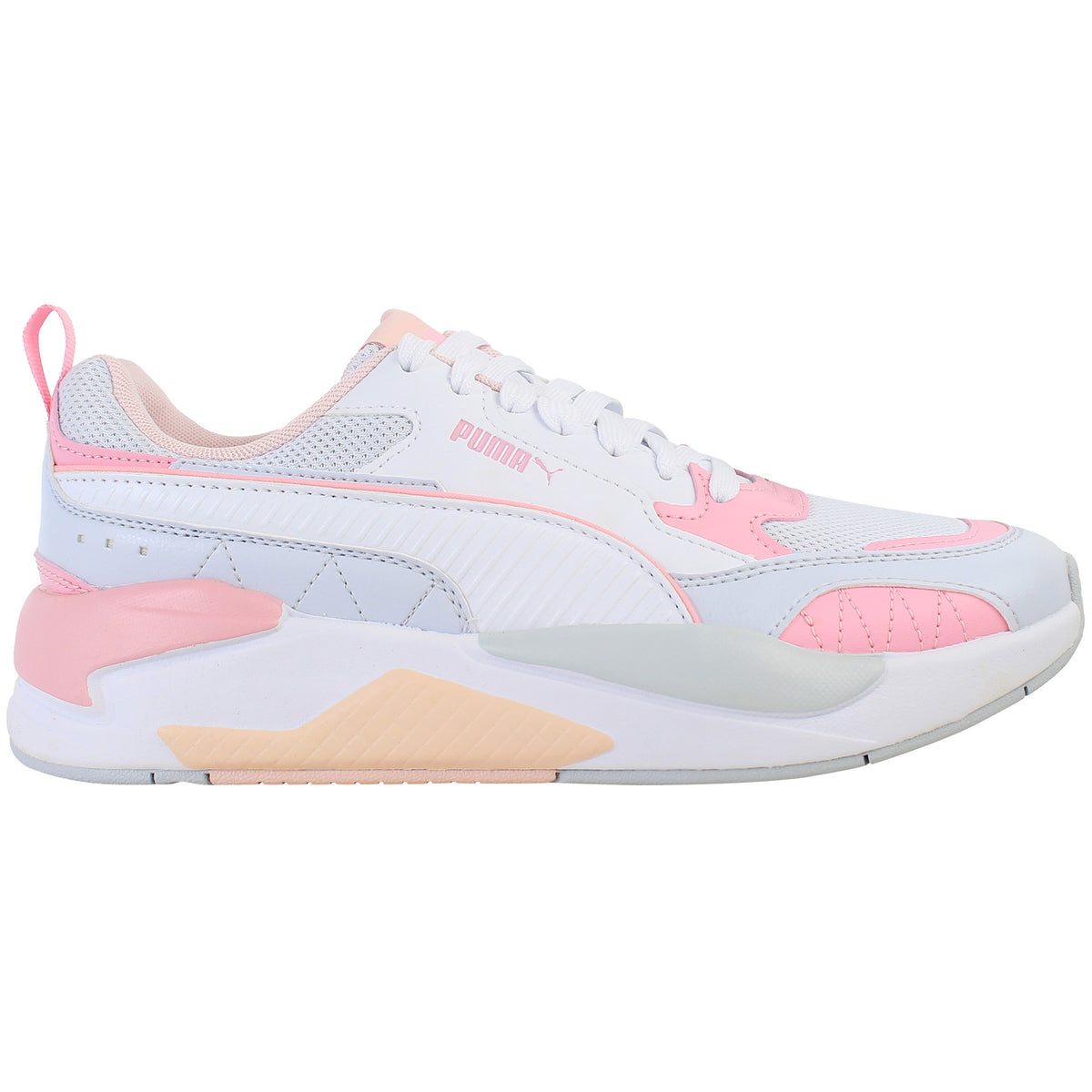 Puma X-Ray 2 Square Kids White/Pink Trainers