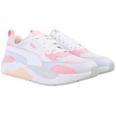 Puma X-Ray 2 Square Kids White/Pink Trainers