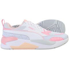 Puma X-Ray 2 Square Kids White/Pink Trainers