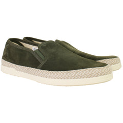 Dune Fransisco Mens Khaki Espadrilles