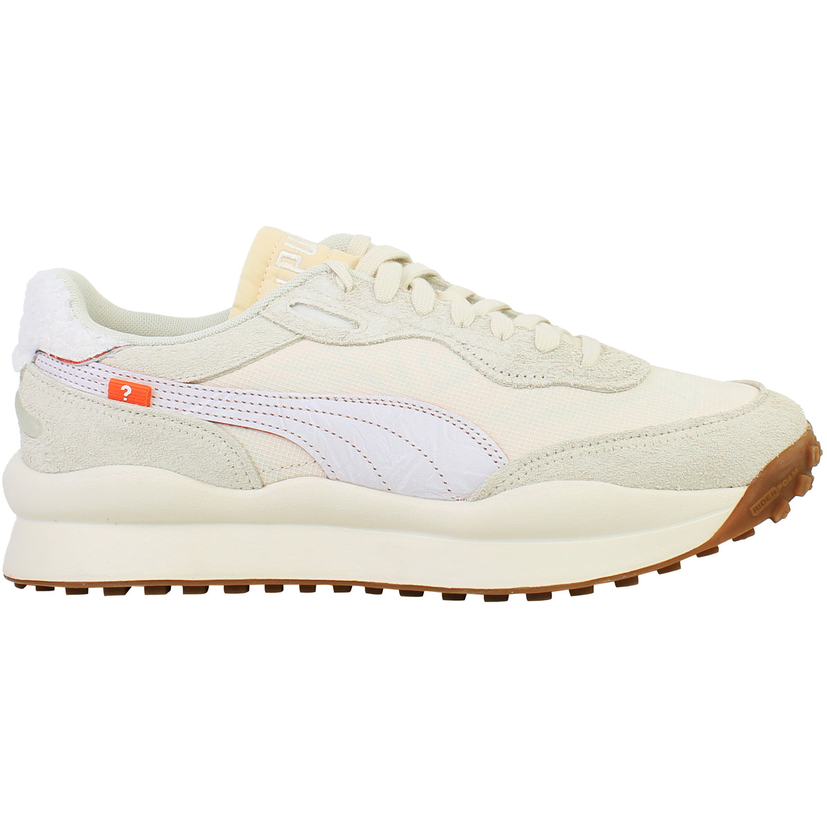 Puma Style Rider x Size Cream Mens Beige Trainers