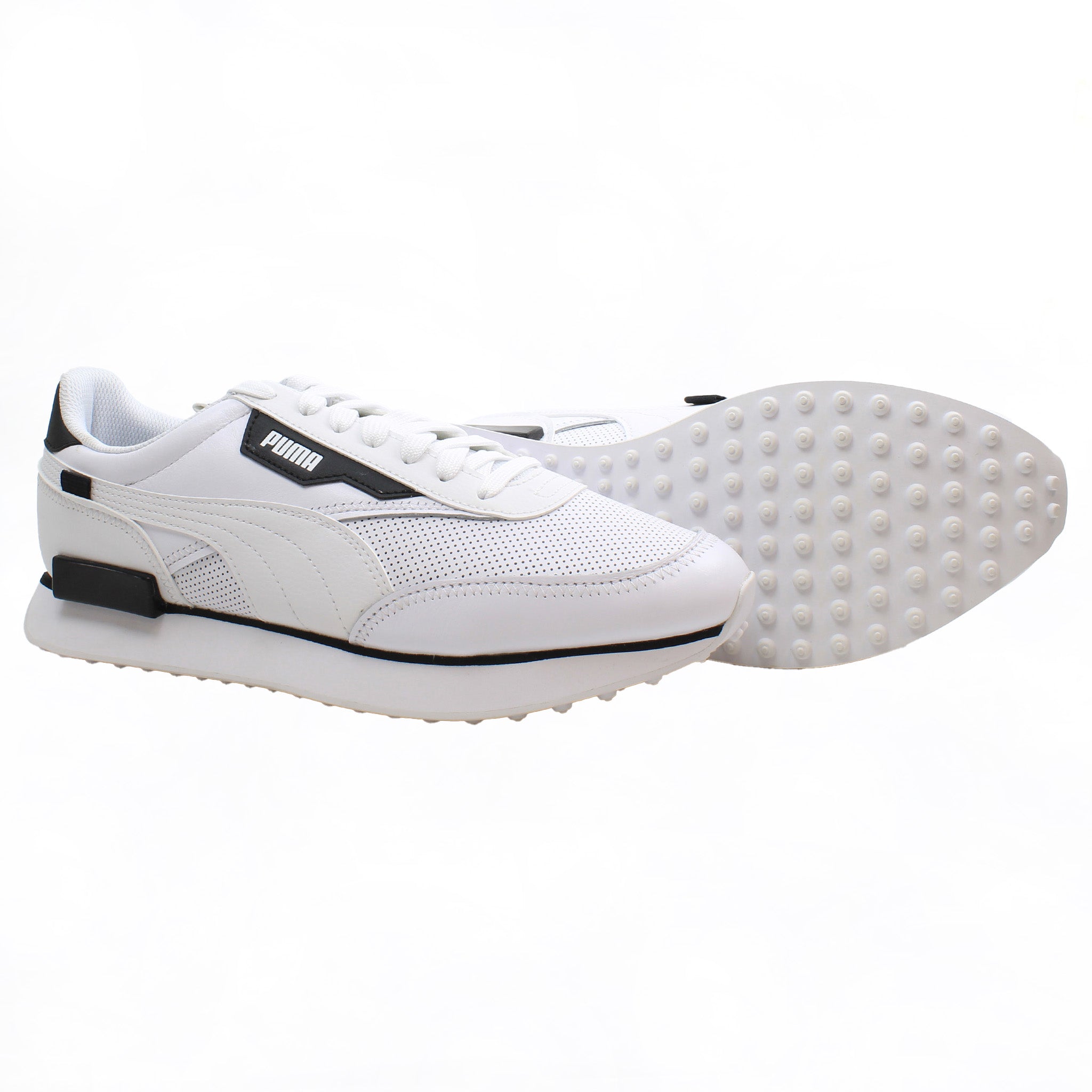 Puma Future Rider Contrast Mens White Trainers NO BOX