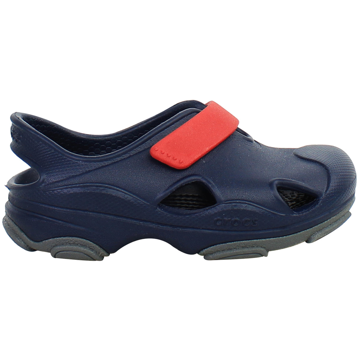Crocs All-Terrain Fisherman Kids Navy Sandals