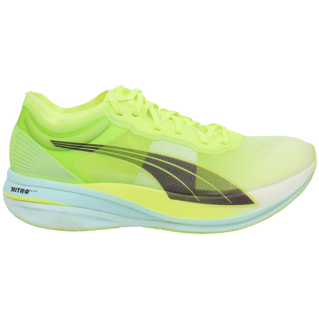 Puma Deviate Elite Womens Green Running Shoes