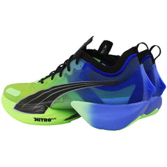 Puma Fast-R Nitro Elite Mens Green Running Shoes
