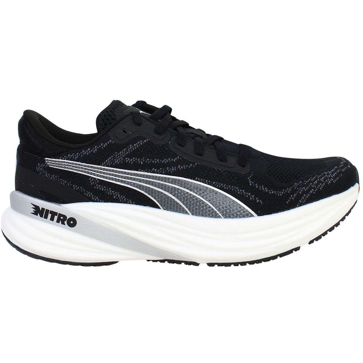 Puma Magnify Nitro 2 Womens Black Running Shoes