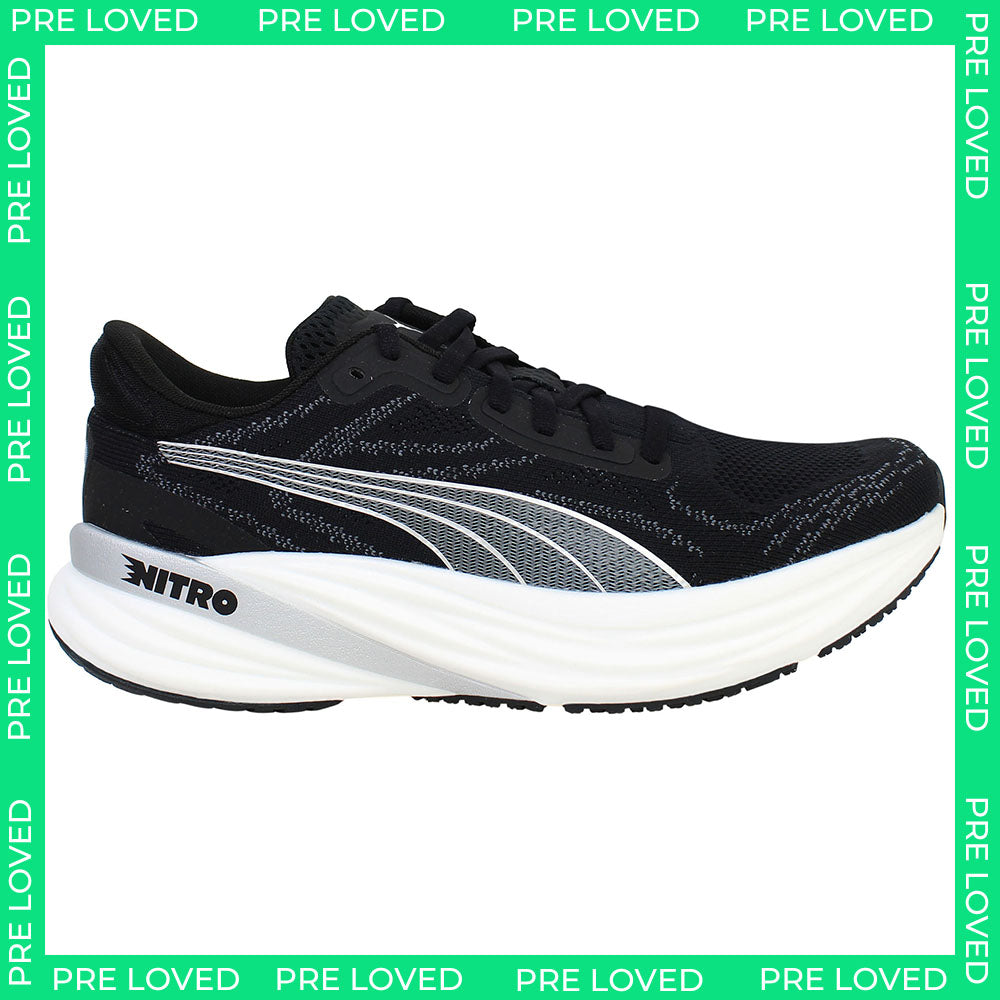 Puma Magnify Nitro 2 Womens Black Running Shoes NO BOX