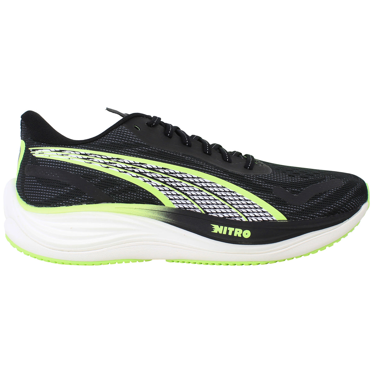 Puma Velocity Nitro 3 Mens Black Running Shoes