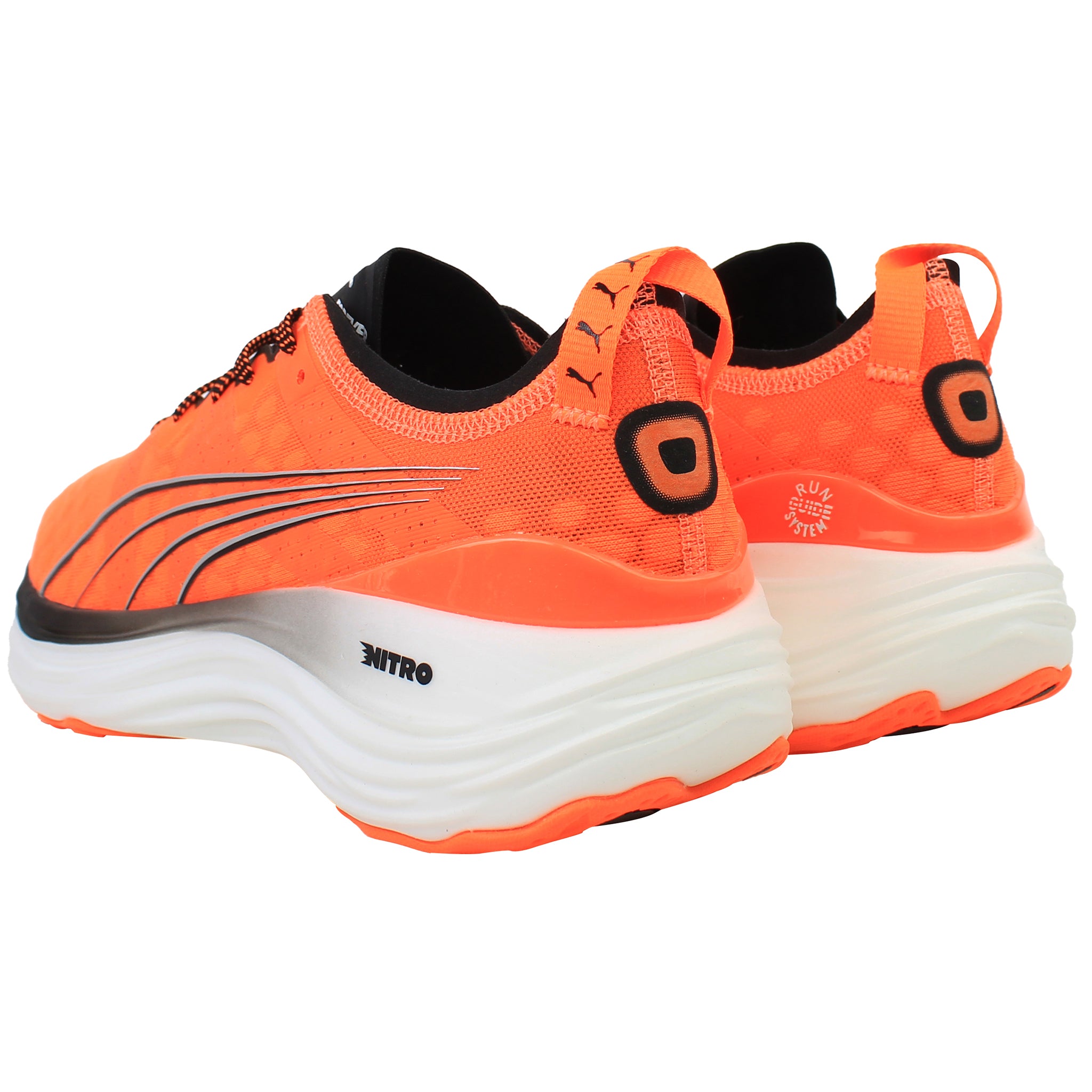 Puma ForeverRun Nitro Mens Orange Running Shoes