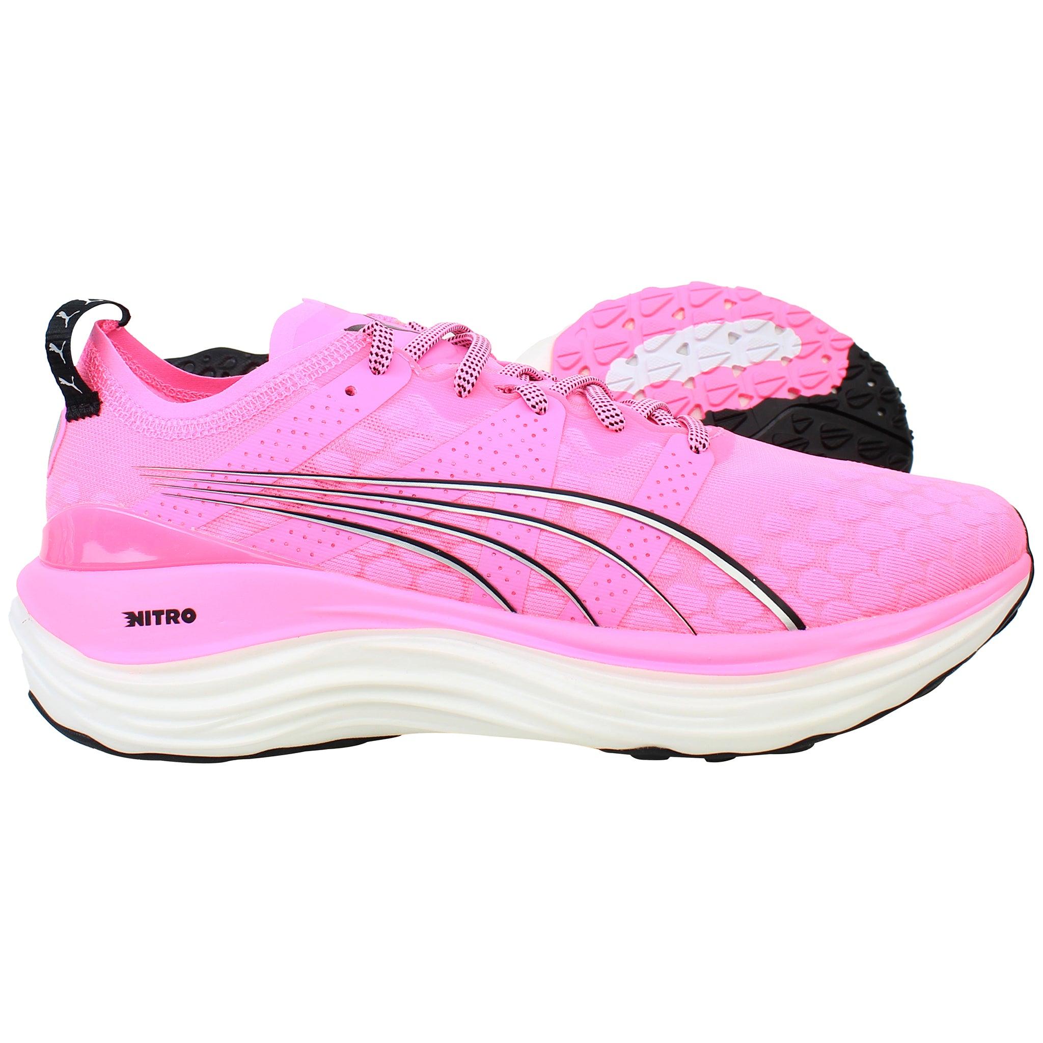 Puma ForeverRun Nitro Womens Pink Running Shoes