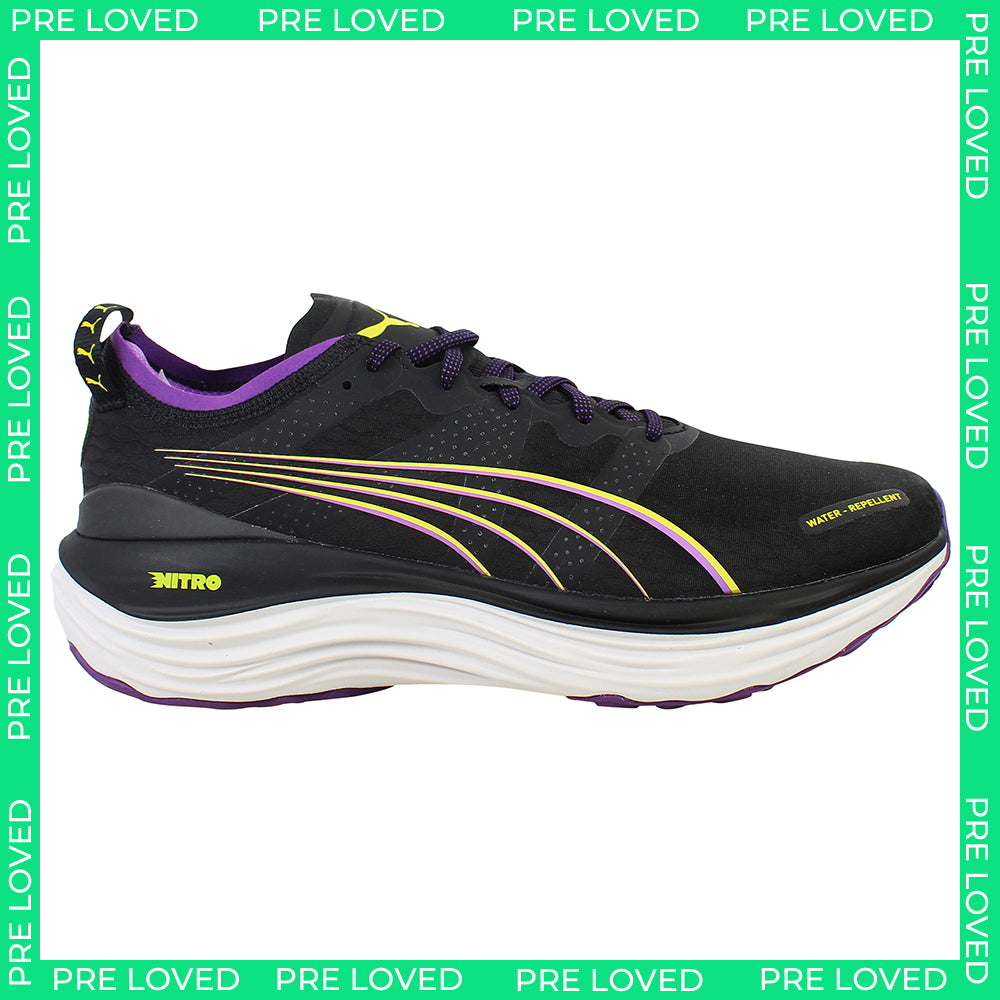 Puma ForeverRun Nitro WTR Womens Black Running Shoes NO BOX