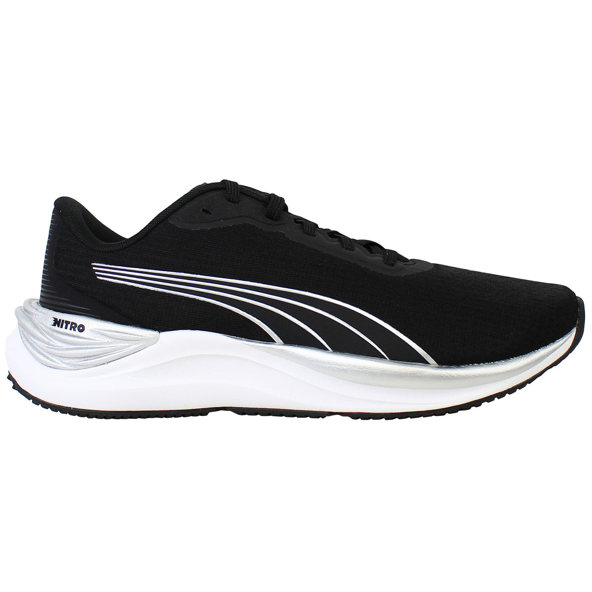 Puma Electrify Nitro 3 Kids Black Running Shoes