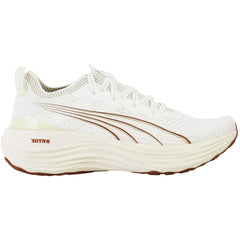 Puma ForeverRun Nitro Womens Off White Running Shoes