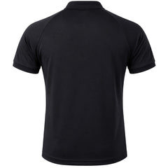 Sergio Tacchini Candis Mens Black Polo Shirt