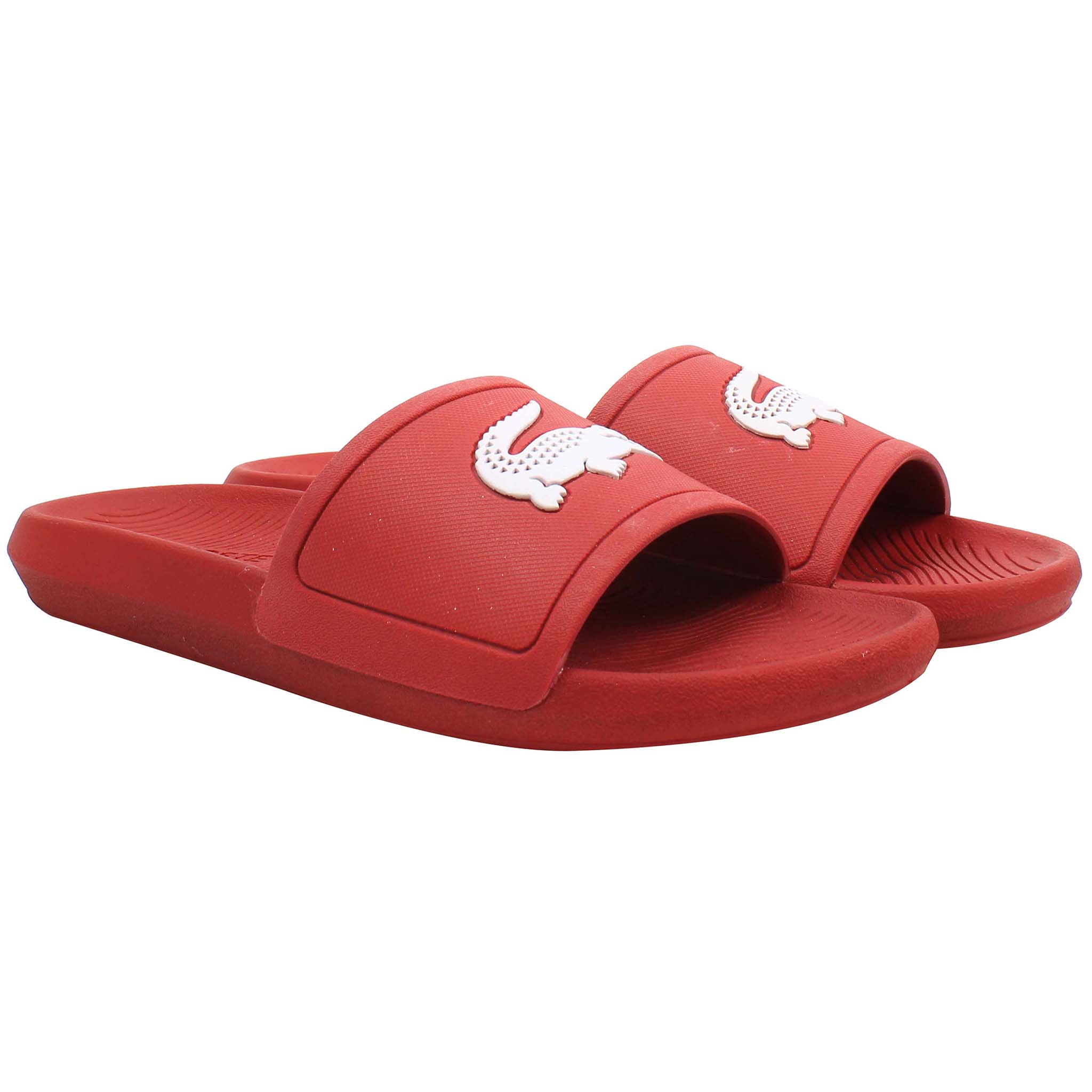 Lacoste Croco Slide 119 1 Mens Red Sliders