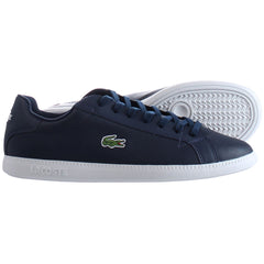 Lacoste Graduate BL 1 SMA Mens Navy/White Trainers