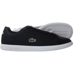 Lacoste Graduate BL 1 SMA Mens Black/White Trainers