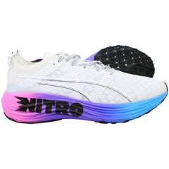 Puma ForeverRun Nitro "Sunset" Mens White Running Shoes