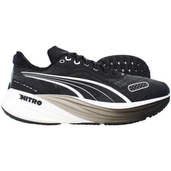 Puma Magnify Nitro 2 Tech Mens Black Running Shoes