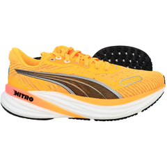 Puma Magnify Nitro 2 Tech Mens Orange Running Shoes