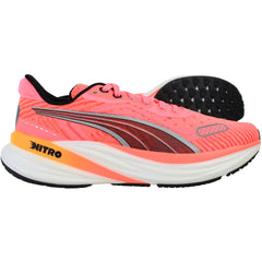 Puma Magnify Nitro 2 Tech Womens Red Running Shoes