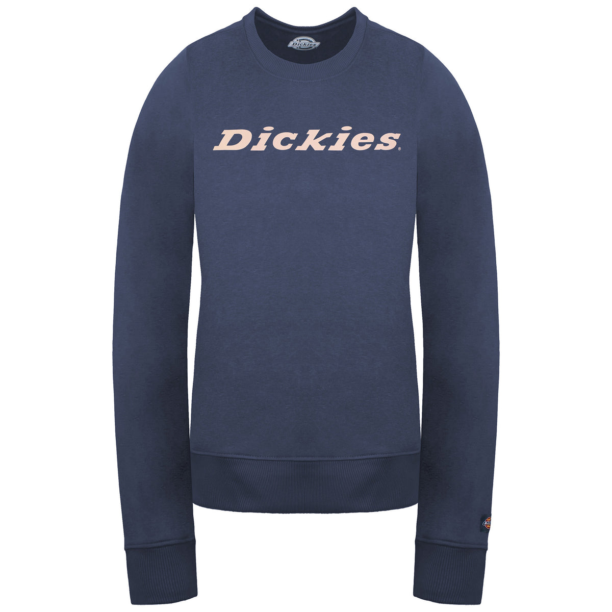 Dickies Wordmark Womens Dark Blue Sweater